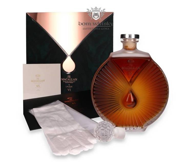 The Macallan in Lalique 65-letni, Six Pillars Collection / 46,3% /0,7l