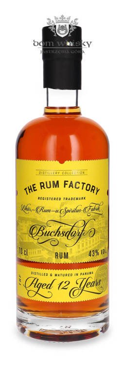 The Rum Factory 12-letni (Panama) / 43% / 0,7l