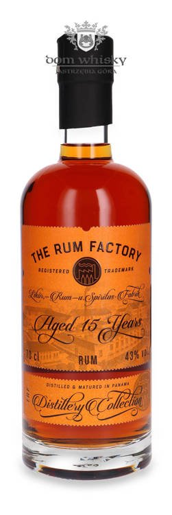 The Rum Factory 15-letni (Panama) / 43% / 0,7l