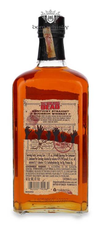 The Walking Dead Kentucky Straight Bourbon / 47%/ 0,75l