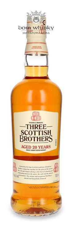 Three Scottish Brothers 20-letni Single Grain / 40% / 0,7l