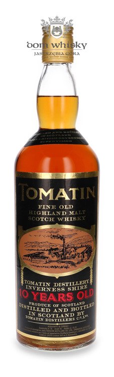 Tomatin 10-letni Old Bottle / 43%/ 0,75l