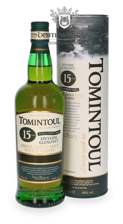 Tomintoul 15-letni with a Peaty Tang / 40% / 0,7l