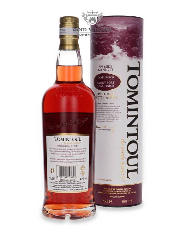 Tomintoul Small Batch Tawny Port Cask Finish / 40% / 0,7l