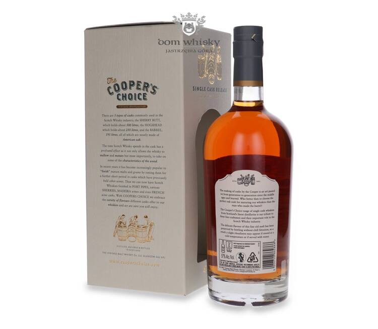 Tormore 7-letni (D.2015, B.2023) Oloroso Sherry Cask The Cooper's Choice / 57% / 0,7l