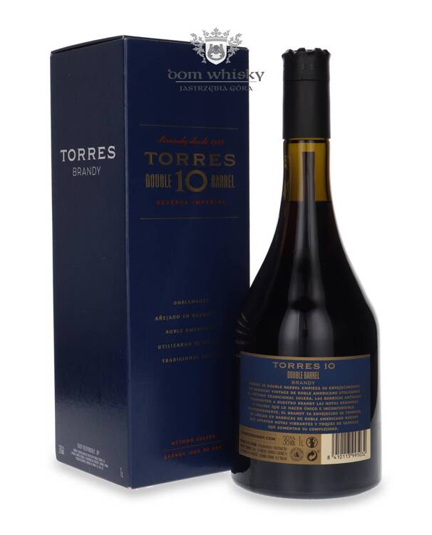 Torres 10-letnia Double Barrel Reserva Imperial Brandy / 38% / 1,0l