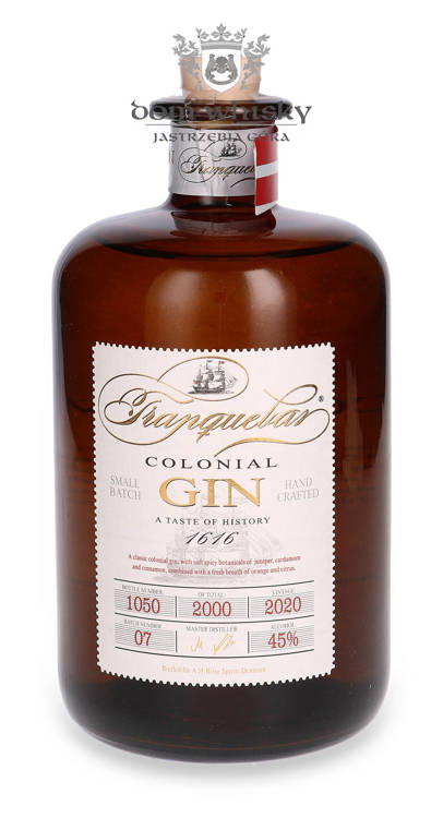 Tranquebar Colonial Gin / 45% / 0,7l