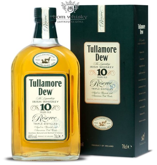 Tullamore Dew 10-letni Triple Cask / 40% / 0,7l