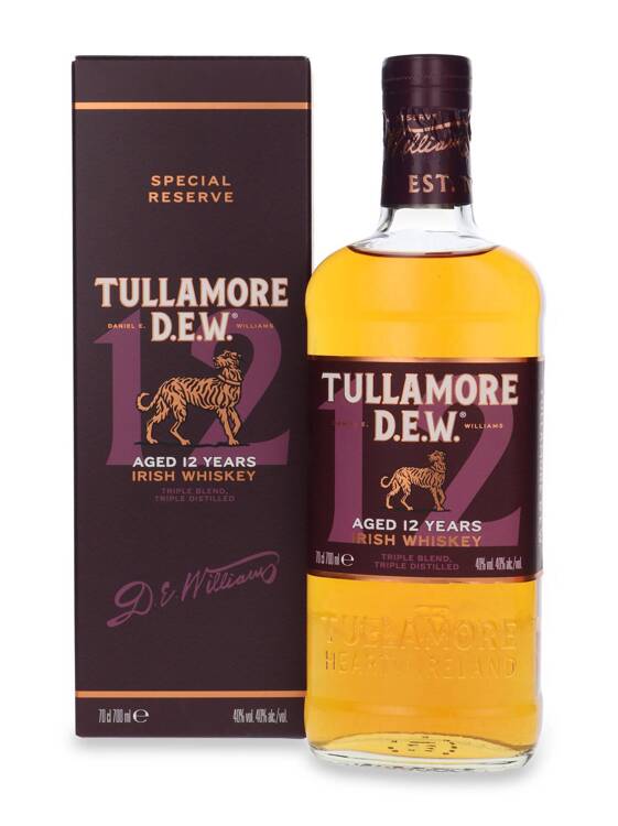 Tullamore Dew Special Reserve 12-letnia /bez opakowania /40%/ 0,7l		