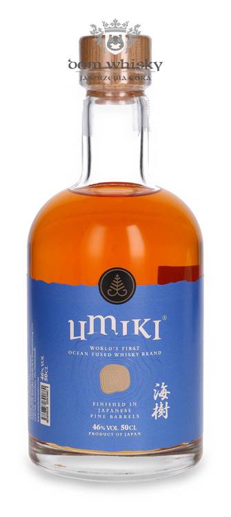 Umiki Ocean Fused Whisky Finished in Japanese Pine Barrels /46%/ 0,5l	