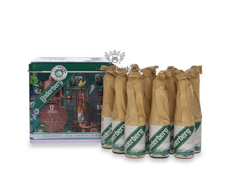 Underberg Bitters  44% / Tin box / 12 x 0,02l