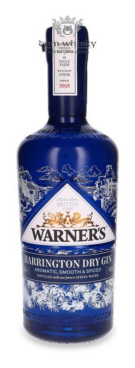 Warner's Harrington Dry Gin / 44% / 0,7l