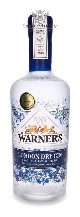 Warner's London Dry Gin / 40% / 0,7l