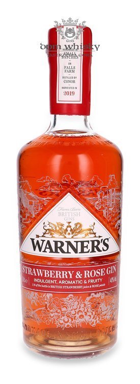 Warner's Strawberry & Rose Gin / 40% / 0,7l
