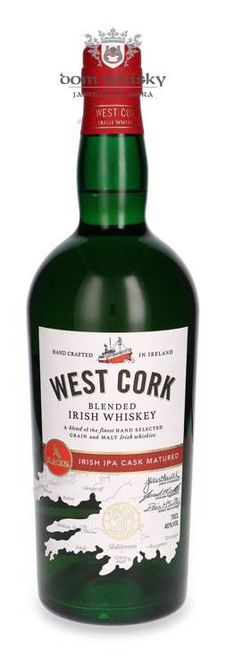 West Cork IPA Cask Matured Irish Blended Whiskey/ 40%/ 0,7l	
