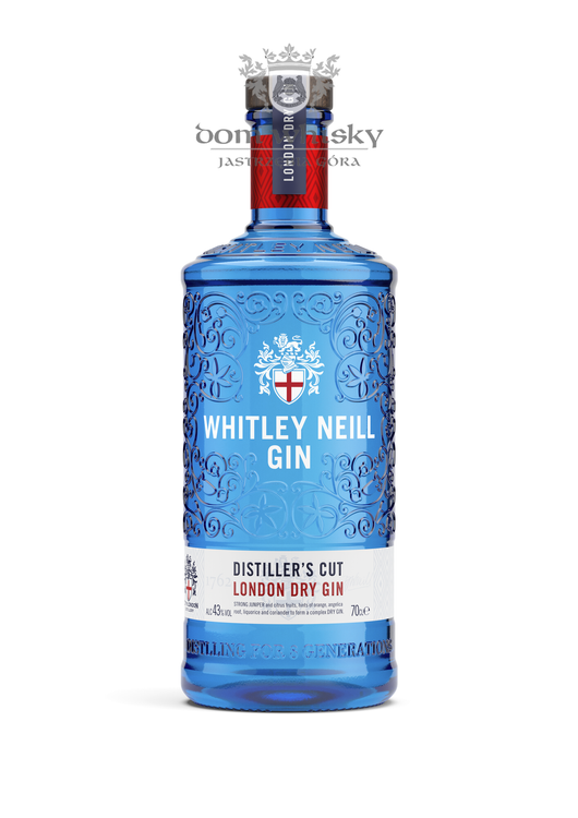 Whitley Neill Distiller’s Cut London Dry Gin / 43%/ 0,7l	