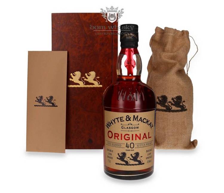 Whyte & Mackay Original 40-letni / 45%/ 0,75l