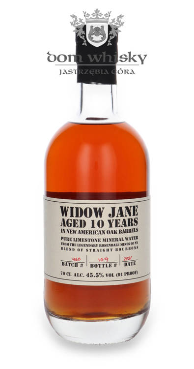 Widow Jane 10-letni Straight Bourbon Whiskey B.2021 / 45,5%/ 0,7l