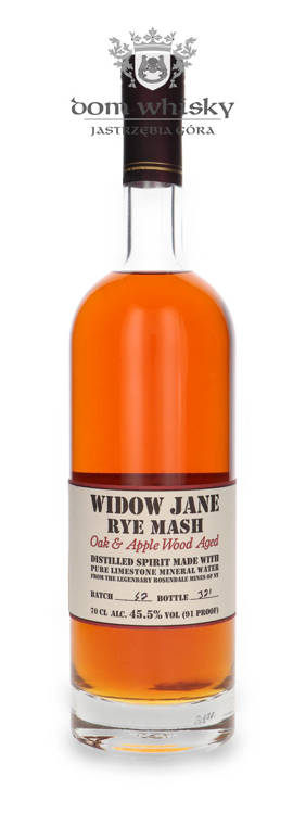 Widow Jane Rye Mash, Oak & Apple Wood Aged / 45,5% / 0,7l 