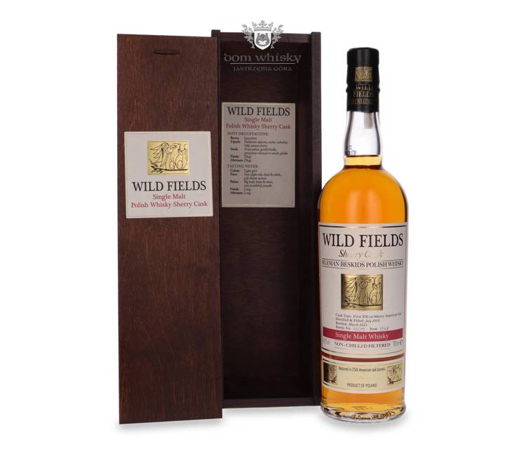 Wild Fields Single Malt Barley Polish Whisky Sherry Cask / 46,5% / 0,7l