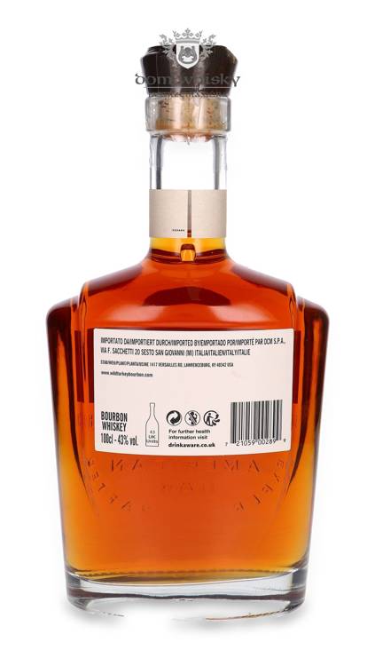 Wild Turkey Longbranch 8-letni, Straight Bourbon (American Market) / 43% / 1,0l