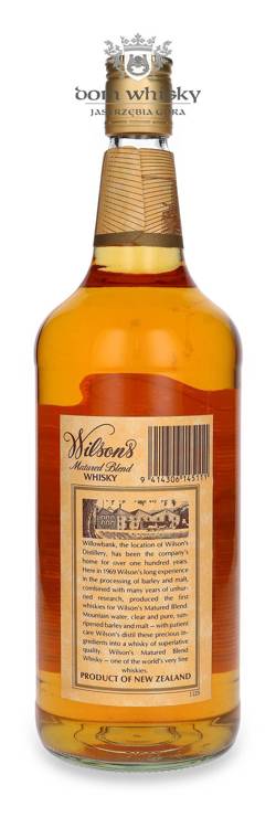 Wilsons Matured Blend Whisky (New Zealand) / 40%/ 1,125l
