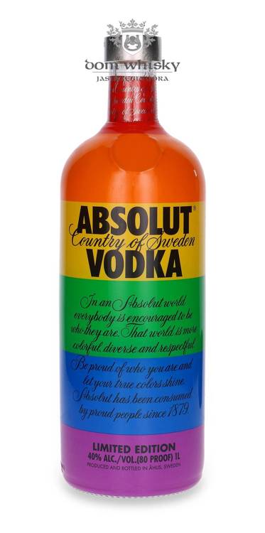 Wódka Absolut Colors Limited Edition / 40% / 1,0l