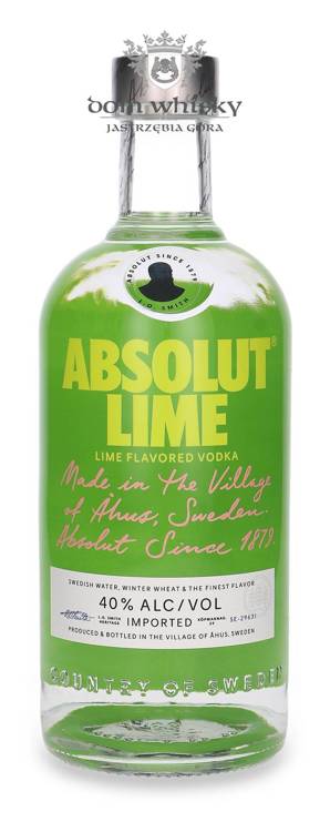 Wódka Absolut Lime / 40% / 0,7l