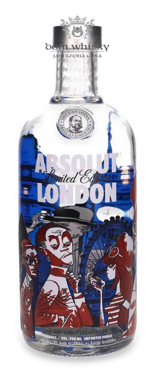 Wódka Absolut London Limited Edition / 40% / 0,7l