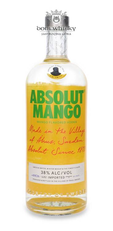 Wódka Absolut Mango / 38% / 1,0l