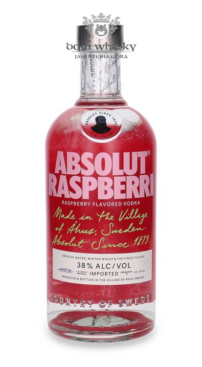 Wódka Absolut Raspberri / 38% / 0,7l
