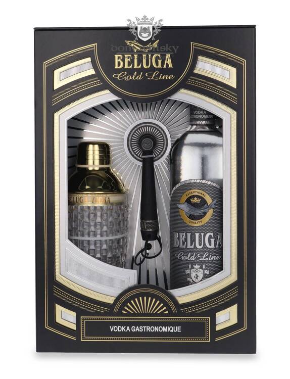 Wódka Beluga Gold Line + shaker / 40% / 0,7l