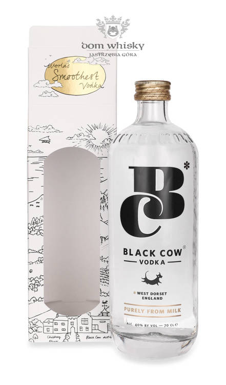 Wódka Black Cow Pure Milk Vodka /karton / 40% / 0,7l