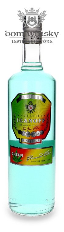 Wódka Iganoff Canabis Vodka / 40% / 1,0l