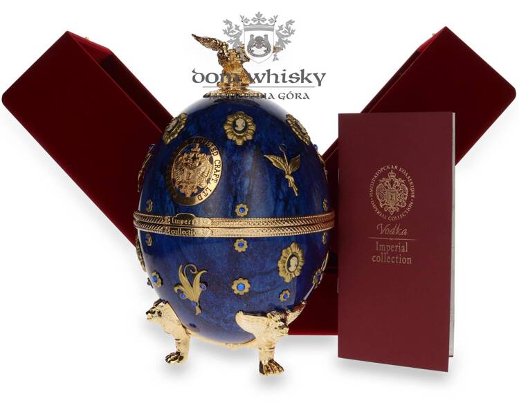 Wódka Imperial Collection Fabergé Blue With Cameo / 40% / 0,7l