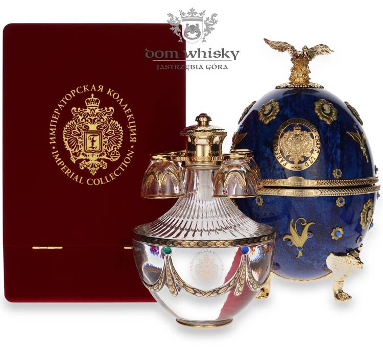 Wódka Imperial Collection Fabergé Blue With Cameo / 40% / 0,7l