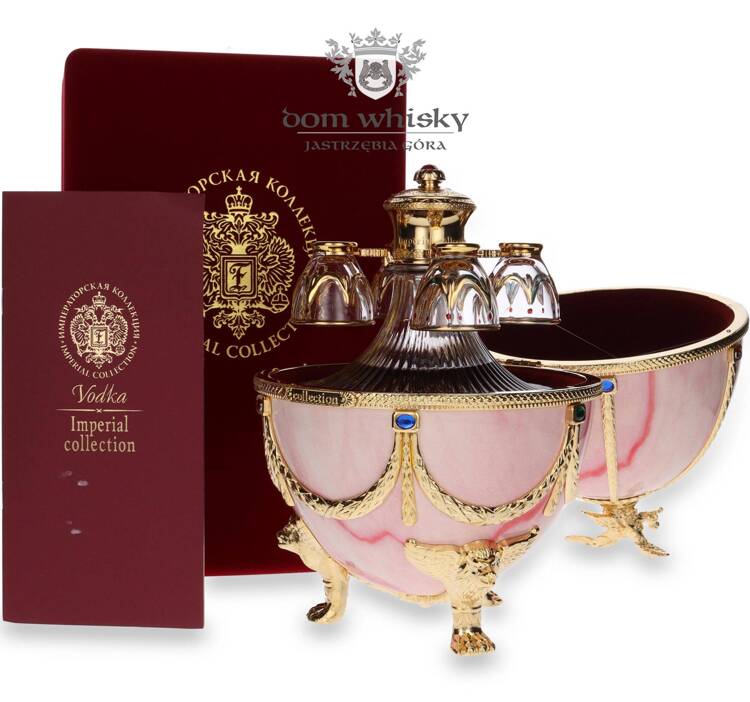 Wódka Imperial Collection Fabergé Pink Marble / 40% / 0,7l