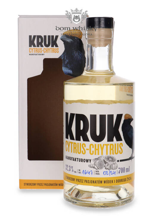 Wódka Kruk Cytrus-Chytrus /karton/ 32,3% / 0,7l