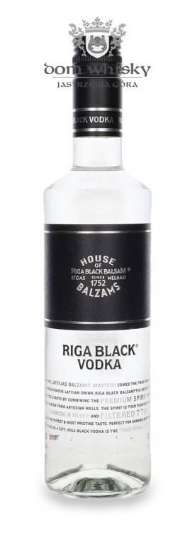 Wódka Riga Balsam Black Vodka / 40% / 0,5l