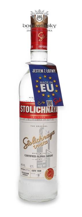 Wódka Stolichnaya (Łotwa) / 40% / 0,7l