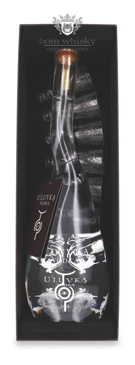 Wódka U'luvka Magnum SET (6 kieliszków) / 40% / 1,75l