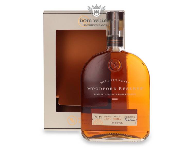 Woodford Reserve Kentucky Straight Bourbon Whiskey /43,2%/ 0,7l      