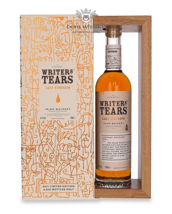 Writers Tears Cask Strength 2021 Limited Edition / 54,2% / 0,7l