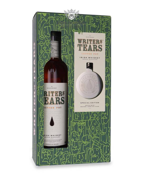 Writers Tears Irish Whiskey + piersiówka / 40% / 0,7l