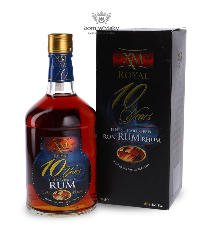 XM Royal 10-letni Finest Carribbean Rum / 40% / 0,7l