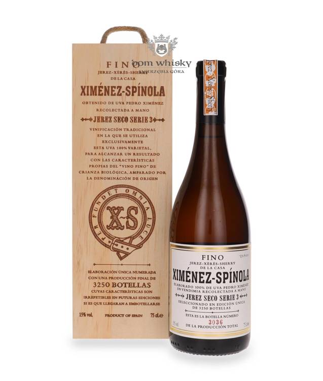 Ximenez-Spinola Jerez Seco Serie 3 / 15% / 0,75l