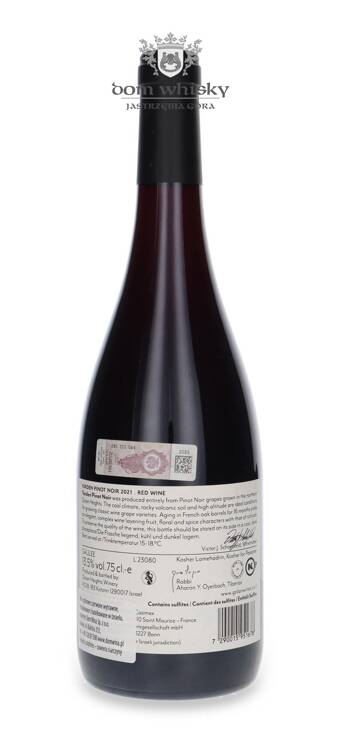 Yarden Pinot Noir 2021 / 13,5% / 0,75l