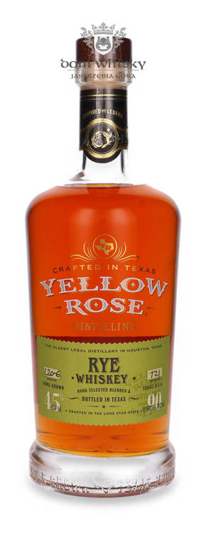 Yellow Rose Texas Rye / 45% / 0,7l