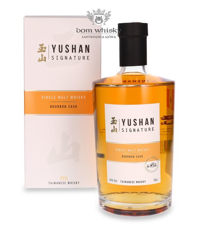 Yushan Signature Single Malt Bourbon Cask / 46% / 0,7l