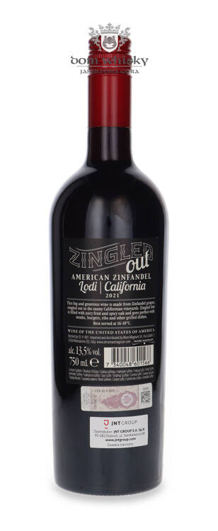 Zingled Out American Zinfandel 2021 / 13,5% / 0,75l